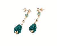 Orecchini Sovrani Donna in Bronzo J11578